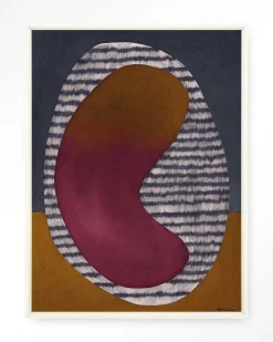 Urban Cotton Wandkleden|Wandkleed Horizontal Oval in maat en frame naar keuze