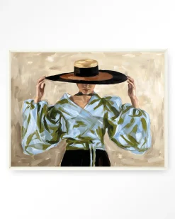 Urban Cotton Wandkleden|Wandkleed Isabella in maat en frame naar keuze