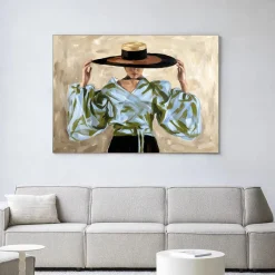 Urban Cotton Wandkleden|Wandkleed Isabella in maat en frame naar keuze