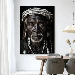 Urban Cotton Wandkleden|Wandkleed Kabila in maat en frame naar keuze