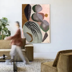 Urban Cotton Wandkleden|Wandkleed Latmos in maat en frame naar keuze