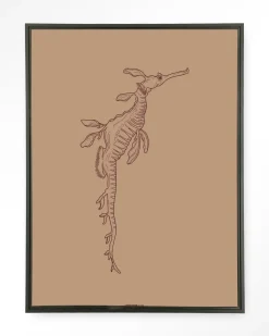 Urban Cotton Wandkleden|Wandkleed Lau Lau in maat en frame naar keuze