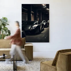 Urban Cotton Wandkleden|Wandkleed Luxury Drive in maat en frame naar keuze