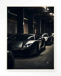 Urban Cotton Wandkleden|Wandkleed Luxury Drive in maat en frame naar keuze