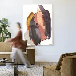 Urban Cotton Wandkleden|Wandkleed Magnetism in maat en frame naar keuze