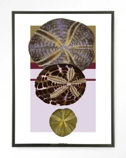 Urban Cotton Wandkleden|Wandkleed Marinus 1 in maat en frame naar keuze