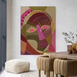 Urban Cotton Wandkleden|Wandkleed Mas Que Nada in maat en frame naar keuze