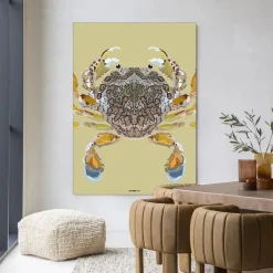 Urban Cotton Wandkleden|Wandkleed Matuta in maat en frame naar keuze