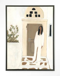 Urban Cotton Wandkleden|Wandkleed Mediterranean Dream in maat en frame naar keuze