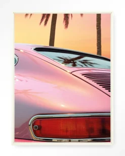 Urban Cotton Wandkleden|Wandkleed Miami Vice in maat en frame naar keuze