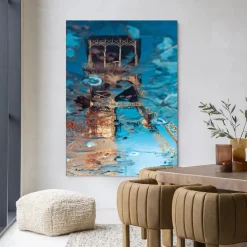 Urban Cotton Wandkleden|Wandkleed Mirror Me in maat en frame naar keuze