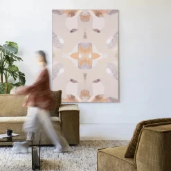 Urban Cotton Wandkleden|Wandkleed Mountain Lion in maat en frame naar keuze