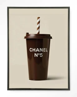 Urban Cotton Wandkleden|Wandkleed My Milkshake Brings in maat en frame naar keuze