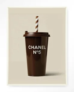 Urban Cotton Wandkleden|Wandkleed My Milkshake Brings in maat en frame naar keuze