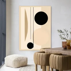 Urban Cotton Wandkleden|Wandkleed Nagoya in maat en frame naar keuze