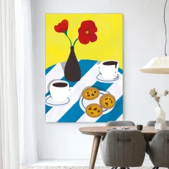 Urban Cotton Wandkleden|Wandkleed Nata Afternoon in maat en frame naar keuze