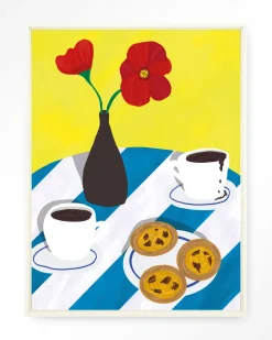 Urban Cotton Wandkleden|Wandkleed Nata Afternoon in maat en frame naar keuze