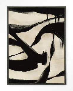 Urban Cotton Wandkleden|Wandkleed Nocturne Fortex in maat en frame naar keuze