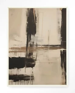 Urban Cotton Wandkleden|Wandkleed Noire in maat en frame naar keuze