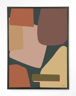 Urban Cotton Wandkleden|Wandkleed Nuance in maat en frame naar keuze