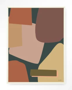 Urban Cotton Wandkleden|Wandkleed Nuance in maat en frame naar keuze