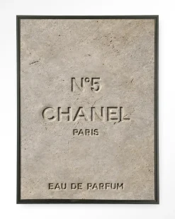 Urban Cotton Wandkleden|Wandkleed Number 5 in maat en frame naar keuze