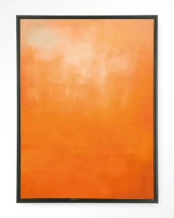 Urban Cotton Wandkleden|Wandkleed Orange in maat en frame naar keuze