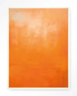 Urban Cotton Wandkleden|Wandkleed Orange in maat en frame naar keuze