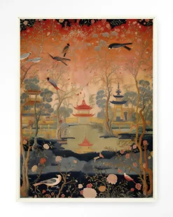 Urban Cotton Wandkleden|Wandkleed Oriental Night in maat en frame naar keuze