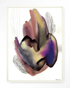 Urban Cotton Wandkleden|Wandkleed Oyster in maat en frame naar keuze