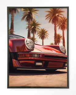 Urban Cotton Wandkleden|Wandkleed Palm Springs in maat en frame naar keuze