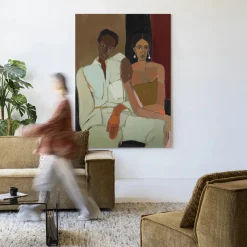 Urban Cotton Wandkleden|Wandkleed Parental in maat en frame naar keuze