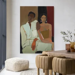 Urban Cotton Wandkleden|Wandkleed Parental in maat en frame naar keuze