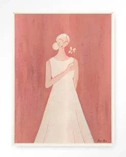 Urban Cotton Wandkleden|Wandkleed Polly in maat en frame naar keuze