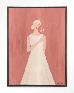 Urban Cotton Wandkleden|Wandkleed Polly in maat en frame naar keuze