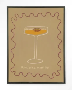 Urban Cotton Wandkleden|Wandkleed Poma in maat en frame naar keuze