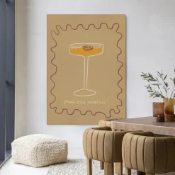 Urban Cotton Wandkleden|Wandkleed Poma in maat en frame naar keuze