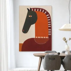 Urban Cotton Wandkleden|Wandkleed Quiet Guardians in maat en frame naar keuze