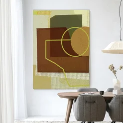 Urban Cotton Wandkleden|Wandkleed Rally in maat en frame naar keuze