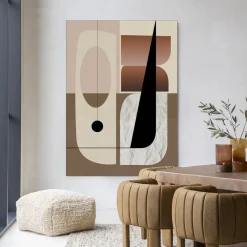 Urban Cotton Wandkleden|Wandkleed Refined in maat en frame naar keuze