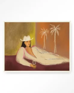 Urban Cotton Wandkleden|Wandkleed Relaxing Day in maat en frame naar keuze