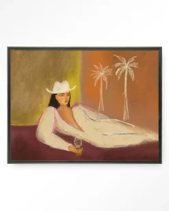 Urban Cotton Wandkleden|Wandkleed Relaxing Day in maat en frame naar keuze