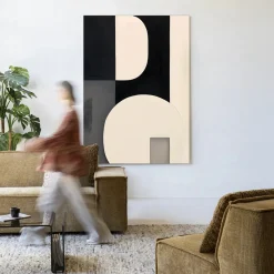 Urban Cotton Wandkleden|Wandkleed Repel in maat en frame naar keuze