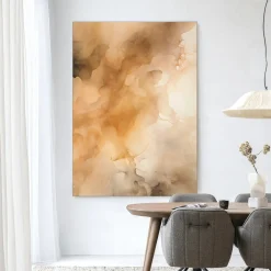 Urban Cotton Wandkleden|Wandkleed Rusty Clouds in maat en frame naar keuze