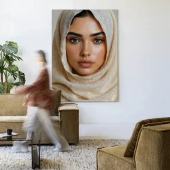 Urban Cotton Wandkleden|Wandkleed Sahara in maat en frame naar keuze