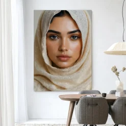 Urban Cotton Wandkleden|Wandkleed Sahara in maat en frame naar keuze