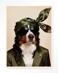 Urban Cotton Wandkleden|Wandkleed Sam in maat en frame naar keuze