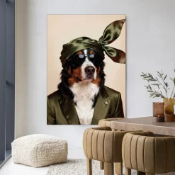 Urban Cotton Wandkleden|Wandkleed Sam in maat en frame naar keuze