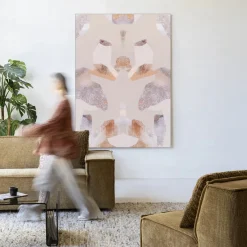 Urban Cotton Wandkleden|Wandkleed Sand Fox in maat en frame naar keuze