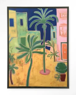 Urban Cotton Wandkleden|Wandkleed Santa Rosa in maat en frame naar keuze